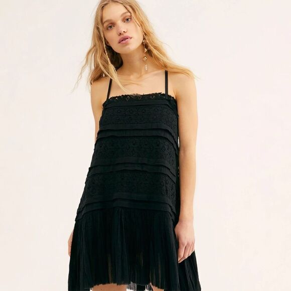 New Free  People Shailee Slip Dress Size M - Picture 1 of 6